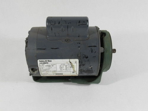 AO Smith 1/2HP 3450RPM 115/208-230V L48Y DP 1PH 8.0/3.8-4.0A 60Hz USED