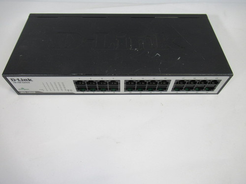 D-Link BES1024DA E1 24 Port Fast Ethernet Unmanaged Desktop Rackmount USED