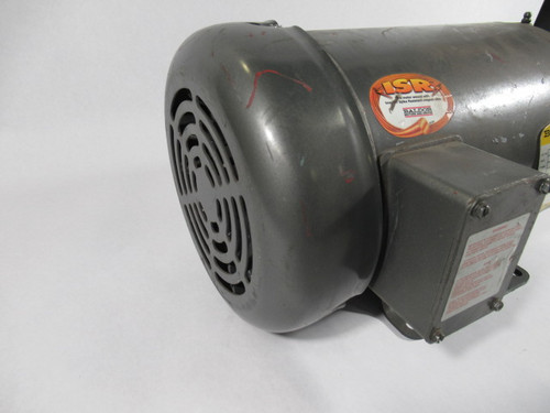 Baldor 3HP 1760RPM 208-230/460V 182T TEFC 3PH 9.1-9/4.5A 60Hz USED