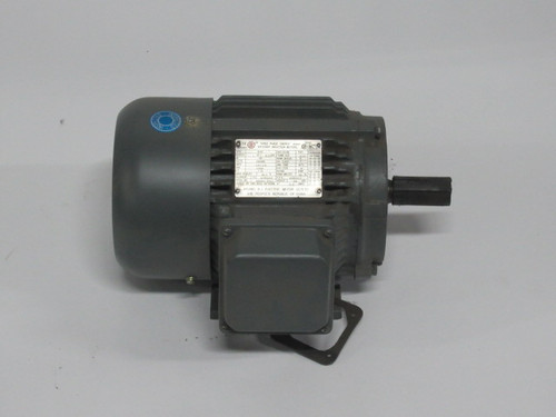 Beijing Electric 1HP 1760RPM 230/460V 143T TEFC 3PH 3.0/1.5A 60Hz USED