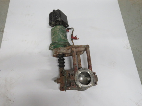 Generic Actuator C/W Ball Valve Size 4" 4 Bolt Pattern Rotation 90Deg USED