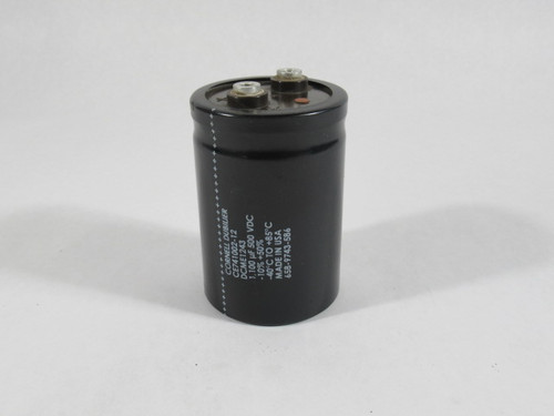 Cornell Dubilier CE741002-12 Capacitor 1100uF 500VDC -10% +50% USED