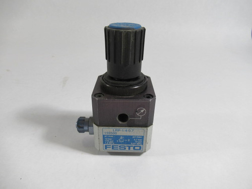 Festo LRP-1/4-0.7 Pressure Regulator 12 bar 175psi 1.2MPa USED