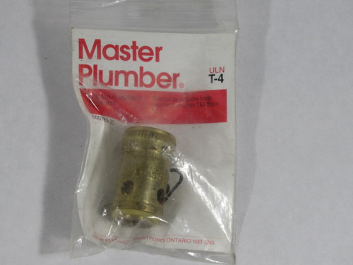 Master Plumber T-4 Brass L.H. Cold Eterna Cartridge Insert ! NWB !