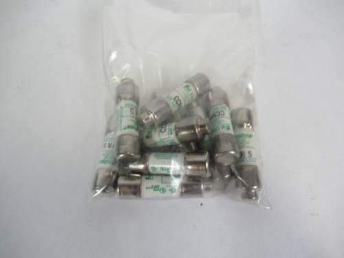 Littelfuse CCMR-5 Time Delay Current Limiting Fuse 5A 600V Lot of 10 USED