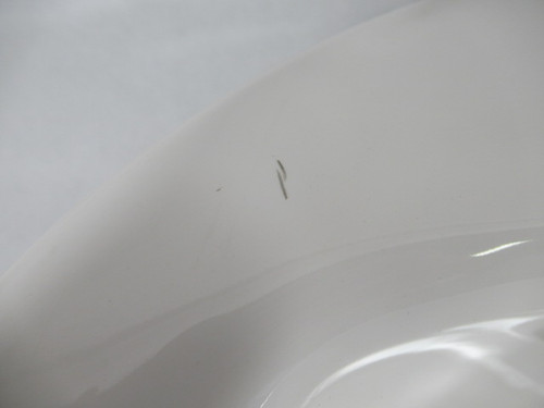 Contrac 4180BGW Soft White Oval Drop-In Sink HAS COSMETIC DAMAGE ! NOP !