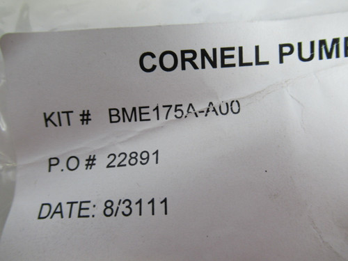 Cornell BME175A-A00 Pump Seal Kit ! NWB !