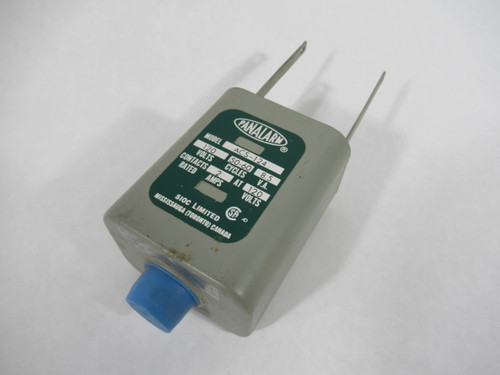 Panalarm ACS-124 Plug-In Relay For Annunciator 120V 8.5VA 50/60Hz USED