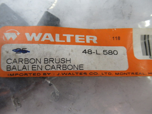 Walter 48-L 580 Carbon Brush 7.88mm x 13.65mm x 1.43mm ! NOP !