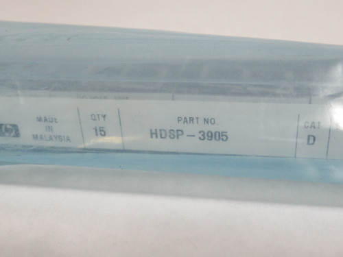 HP HDSP-3905 Common Cathode Left Hand Decimal LED Display Lot Of 15 ! NEW !