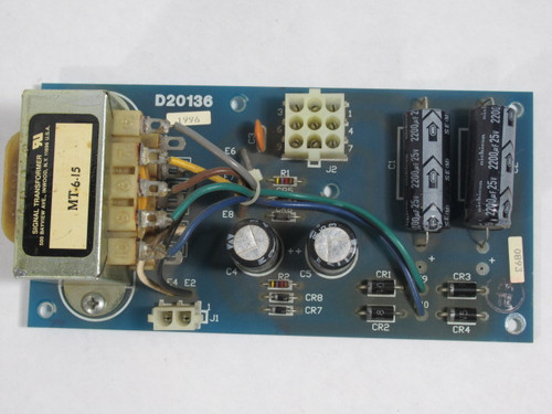 NWL Transformer D20136 Power Supply Board USED