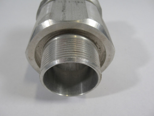 Appleton JMC-150200 Aluminum Cable Ready Connector 1-1/2"NPT 1.700-2.000 USED