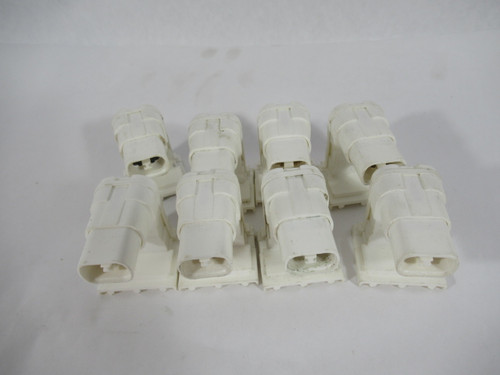 Leviton 13550-NW Slide-On Pedestal Fluorescent Lamp Holder 660W Lot of 8 USED