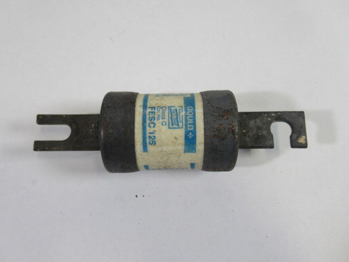 Gould Shawmut FESC-125 Class C Falt Trap 125Amp 600V USED
