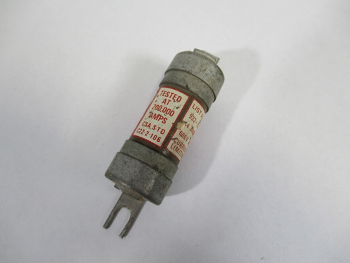 Aeroflex 932-004 HRC Form II Bolt On Fuse 4Amps 600V USED