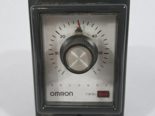 Omron STP-MYD-AC-UA Time Delay Contact 120V 60Hz 0-60 Seconds USED
