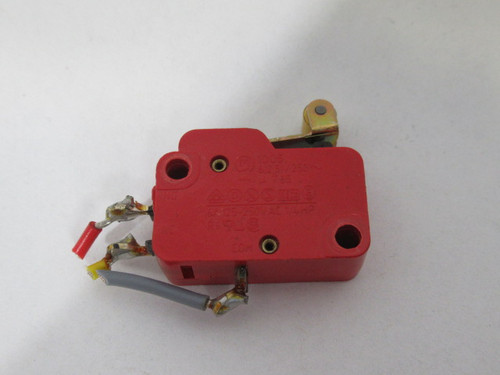 Cherry Electric 1006 Roller Limit Switch 6A@125-250VAC 1/4HP USED