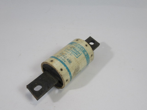 Gould Shawmut FESC-400 Falt Trap Bolt On Fuse 400Amp 600V CUSTOM MOUNT USED