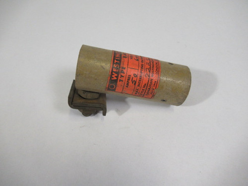 Westinghouse 722C-380-A01 BAC Fuse 50Amp 600V 60 Cycles USED