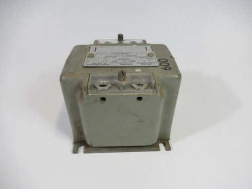 Sangamo ME-6 Voltage Transformer 200VA 600-120V 5:1 Ratio USED