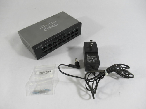 Cisco SF100D-16 16 Port 10/100 Desktop Switch V2 USED