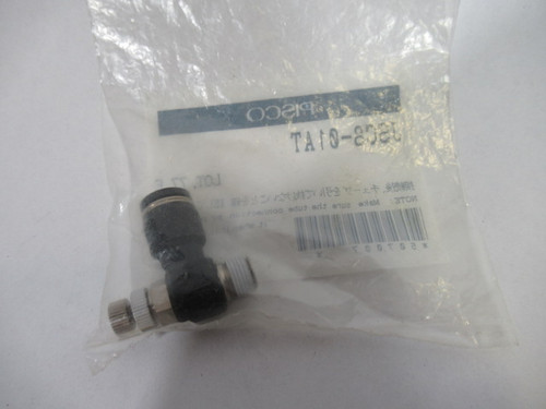 Pisco JSC8-01AT Pneumatic Flow Control Elbow 8mm Tube R1/8 Male ! NWB !