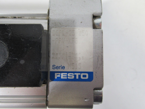 Festo DGPL-25-150-PPV-KFB Rodless Linear Drive 25mm Piston 120mm Stroke USED