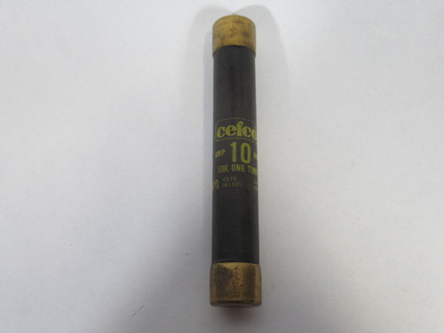 Cefco 10KOTS-10 One-Time Fuse 10A 600VAC USED