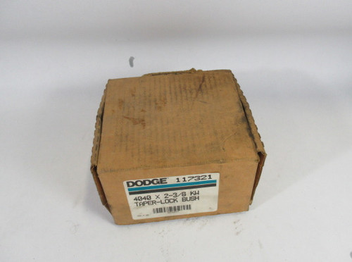 Dodge 117321 4040x2-3/8 KW Taper Lock Bushing 5-3/4"OD 2-3/8"ID 4"LTB ! NEW !