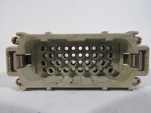 Amphenol-Tuchel C146-10A040-0002 Male Insert  250V 10A USED