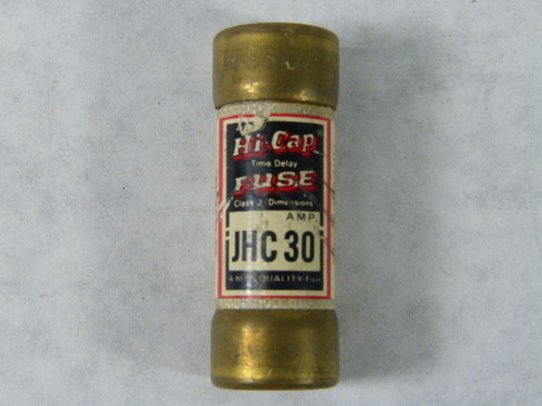 Hi-Cap JHC-30 Time Delay Fuse 30A 600V USED