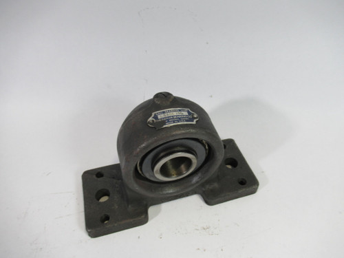 Fafnir LSAOC-1-3/16 Pillow Block Bearing Unit 1-3/16 6 Bolt Iron USED