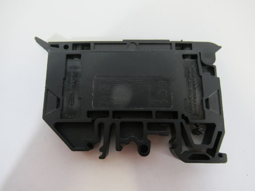 Weidmuller WSI-4/2 Fused Terminal Block 500V 4mm Black USED