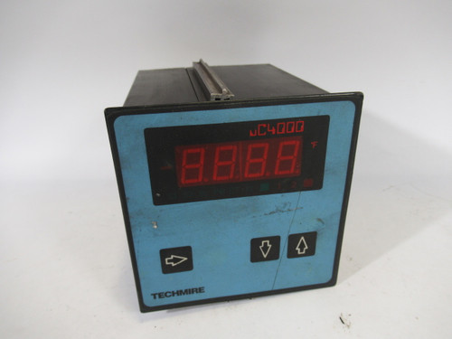 Techmire UC4000-K09F-RA-2R01-M47 Temperature Control w/Alarm USED