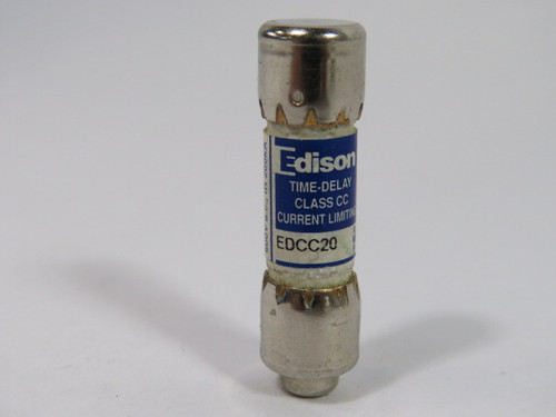 Edison EDCC20 Time Delay Fuse 20A 600V USED