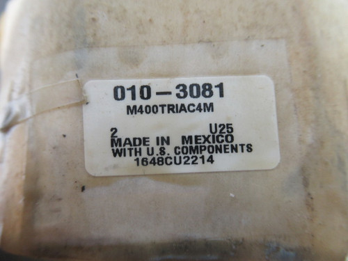 Universal M400TRIAC4M Autotransformer 120/277/347V 60Hz 3.80/1.50/1.30A USED