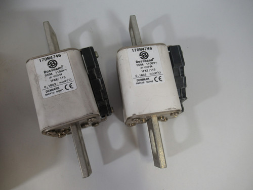 Bussmann 170M4746 Fuse 550A 1100V 2-Pack ! NEW !