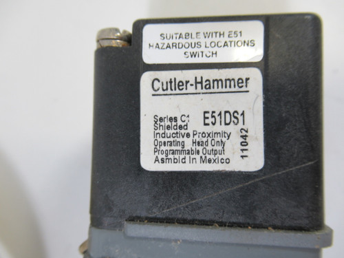 Eaton Cutler-Hammer E51ALS1 Limit Switch 20-264V 50/60Hz 500mA 3A USED