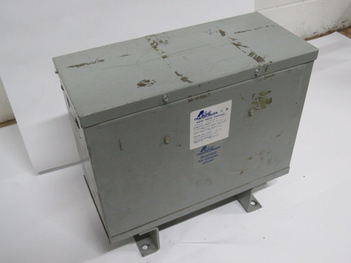 Acme Electric T-3-3500015-3S Transformer 15kVA Pri 480D Sec 480Y/277 3Ph USED