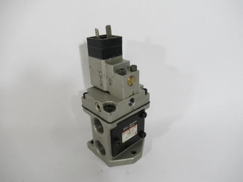 SMC EVSP3135-04F9D Solenoid Valve w/o Coil 110VAC 3/4 NPT USED