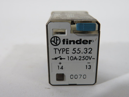 Finder 55.32.9.024.0070 General Purpose Relay 24VDC 10A 8-Pin USED