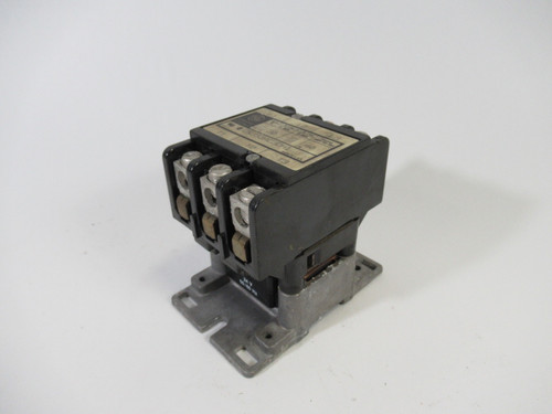 General Electric CR353AC3DH1 Contactor 1Ph 2-Pole or 3Ph 3-Pole 30/40A USED