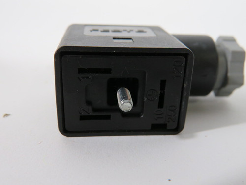 Festo MSSD-F Solenoid Plug Socket 3-Pin USED