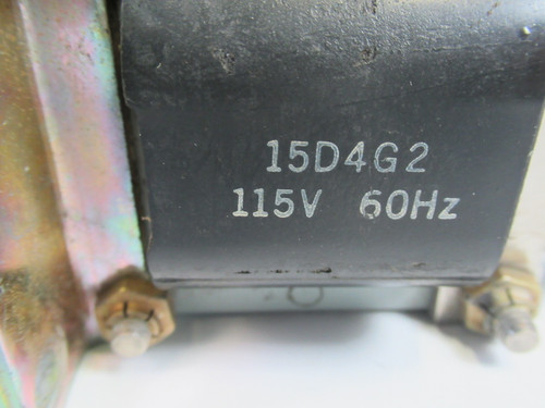 General Electric CR9500B100A2A Pull Type Solenoid Coil 1"Stroke 115V USED