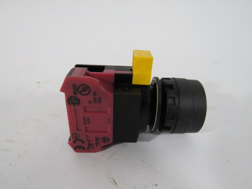 IDEC HW1B-M1F01 Round Push Button 1NC MISSING CAP USED