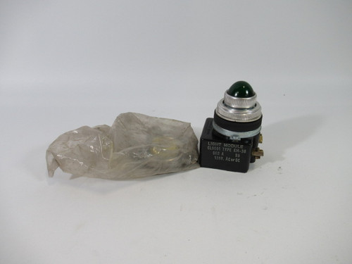 Square D 9001-KP38G9 Pilot Light Green Series A 120V AC/DC ! NOP !