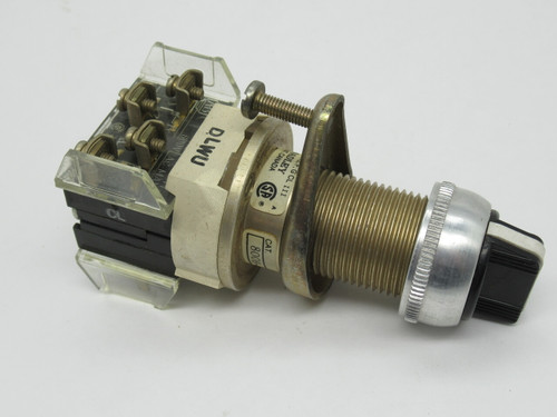 Allen-Bradley 800H-JP91KA1AAXX Series A 3-Position Selector Switch 2NO 2NC NOP
