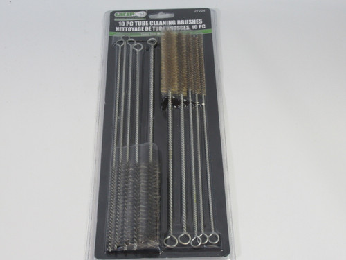 GRIP 27224 Tube Cleaning Brushes 5x12" Brass 5x12" Stainless 10-Pack ! NEW !