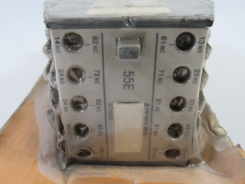 Siemens 3TH8355-0B Contactor 660V 16A 5 NO 5 NC Coil 24VDC NEW