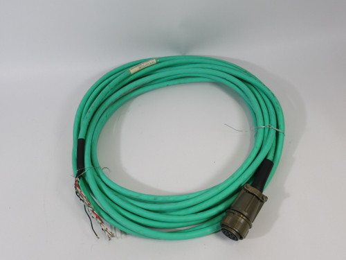 Generic BCI-PUR-ES-SRM25-030 Green Encoder Cable w/MS3106E18-1S 16m USED